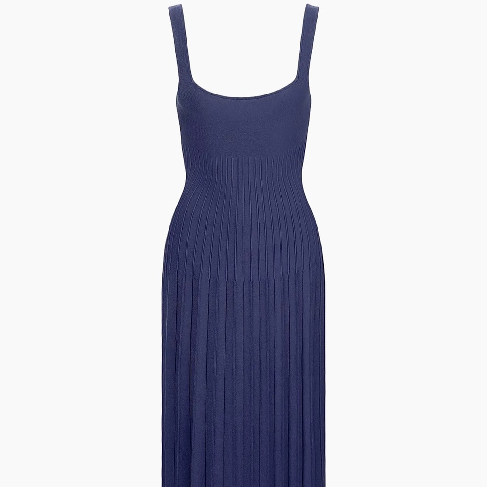 Staud Two-Tone Ellison Dress - Picture 5 of 10